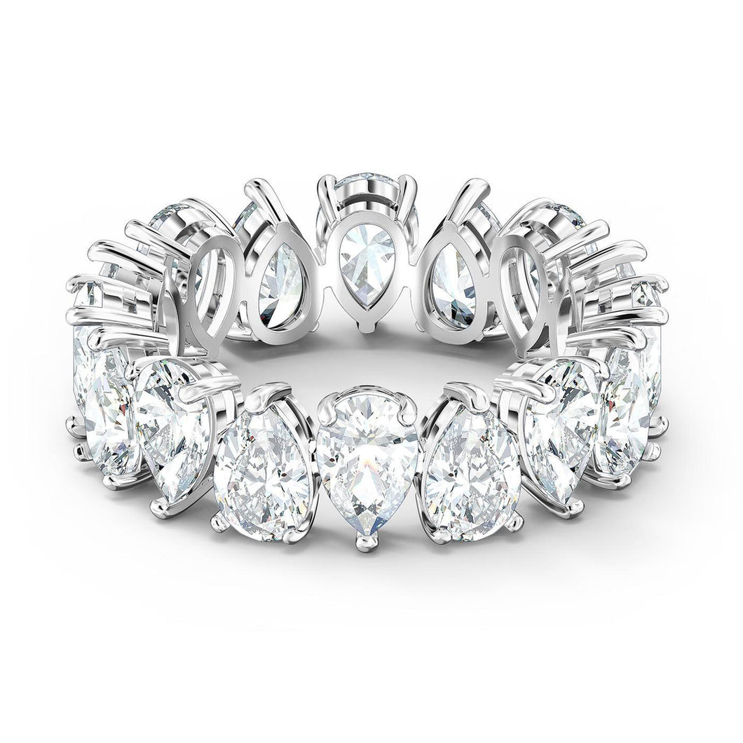 Swarovski Crystal Vittore Pear Ring - Size 6
