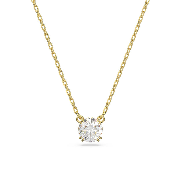 Swarovski Crystal and Zirconia Constella Gold-Tone Pendant Necklace
