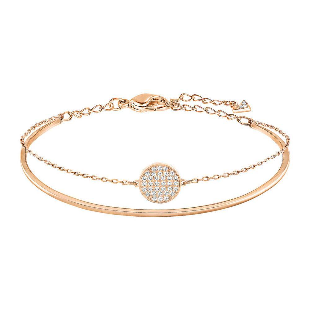 Swarovski Ginger Rose Gold-Tone Bracelet
