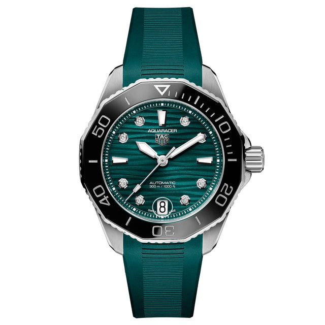 TAG Heuer AQUARACER Professional 300 Date Calibre 5 Automatic Watch | 36mm | WBP231G.FT6226