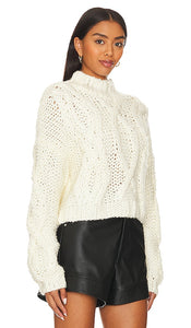 The Femm Irene Sweater in Ivory