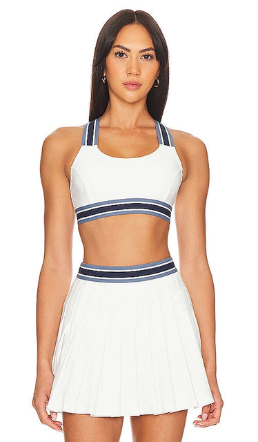THE UPSIDE Bounce Anna Sports Bra in White - THE UPSIDE Bounce Anna Soutien-gorge de sport en blanc - THE UPSIDE Bounce Anna 白色运动文胸 - THE UPSIDE Bounce Anna Sport-BH in Weiß - THE UPSIDE Bounce Anna 스포츠 브라 화이트 색상 - THE UPSIDE Reggiseno sportivo Bounce Anna in bianco
