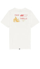 THRILLS Beholder Merch Fit Tee in White