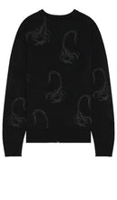 THRILLS Doomed Sweater in Black