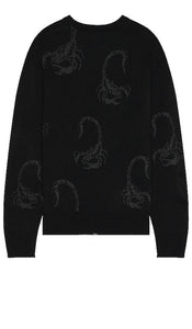 THRILLS Doomed Sweater in Black