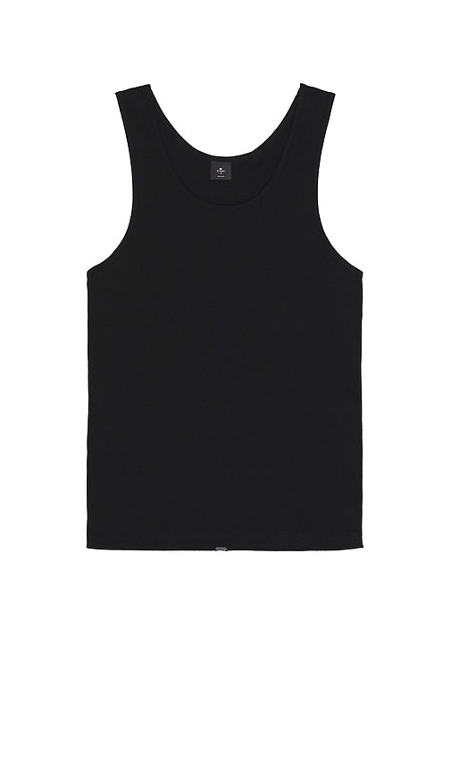 THRILLS Endless Rib Tank in Black - Débardeur côtelé sans fin THHRILLS en noir - THRILLS Endless 黑色罗纹背心 - THRILLS Endless Rib Tank in Schwarz - THRILLS 엔드리스 립 탱크블랙 색상 - Canotta a costine infinite THRILLS in nero