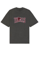 THRILLS Stand Firm Box Fit Oversize Tee in Charcoal - THRILLS Stand Firm - T-shirt surdimensionné coupe carrée - Charbon de bois - THRILLS Stand Firm 木炭色超大 T 恤 - THRILLS Stand Firm Box Fit Oversize-T-Shirt in Anthrazit - THRILLS 스탠드 펌 박스핏 오버사이즈 티셔츠 차콜 색상 - THRILLS T-shirt oversize con vestibilità box fit in grigio antracite