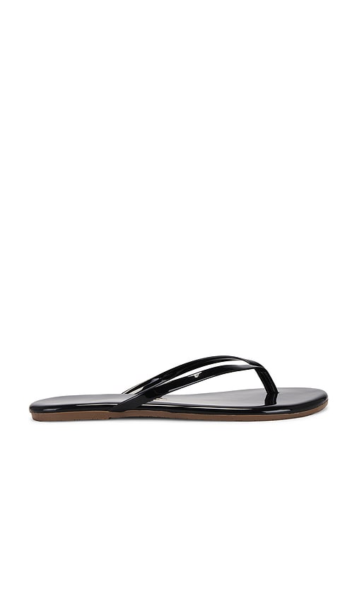 TKEES Glosses Flip Flop in Black