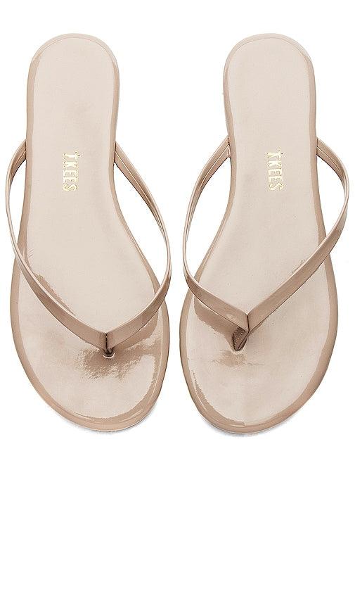 TKEES Glosses Flip Flop in Nude