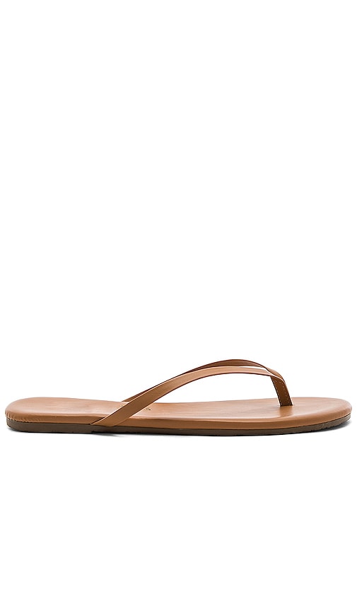 TKEES Foundations Matte Flip Flop in Brown | Au Naturale Flip Flop Sandals for Women