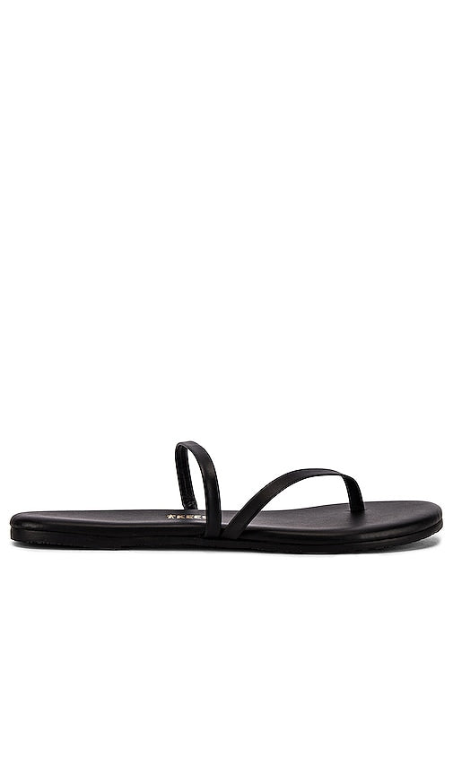 TKEES Sarit Sandal in Black | Black Black Sandals for Women