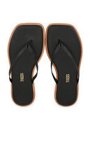 TKEES Dylan Sandal in Black | Sable Flip Flop Sandals for Women
