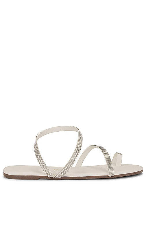 TKEES Infinity Mia Sandal in Cream - Sandale TKEES Infinity Mia en crème - TKEES Infinity Mia 奶油色凉鞋 - TKEES Infinity Mia Sandale in Creme - TKEES 인피니티 미아 샌들 - Sandalo TKEES Infinity Mia color crema