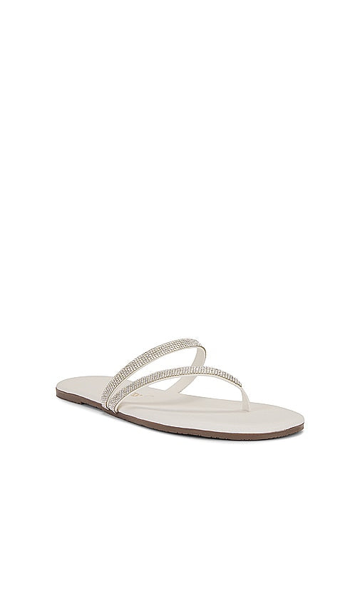 TKEES Infinity Sarit Sandal in Cream