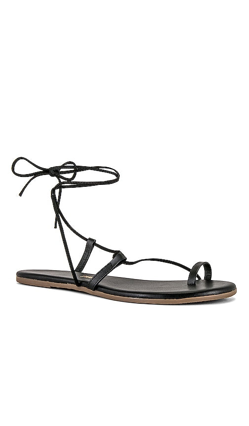 TKEES Jo Sandal in Black