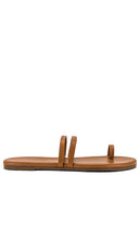 TKEES Leah Sandal in Cognac