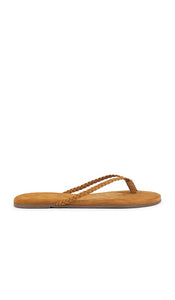 TKEES Lily Braid Sandal in Tan
