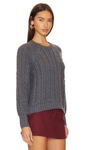 The Knotty Ones Harmonija Sweater in Charcoal