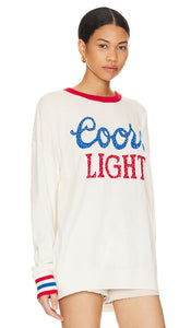 The Laundry Room Coors Light 1980 Cashmere Sweater in White