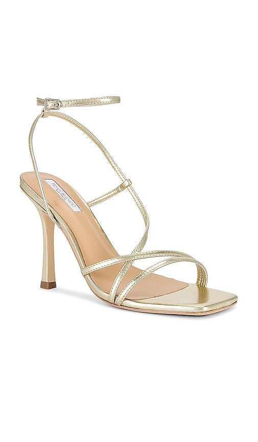 Tony Bianco Franci Sandal in Metallic Gold