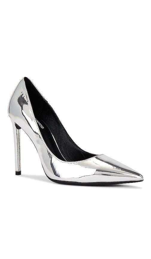Tony Bianco Anja Heel in Metallic Silver