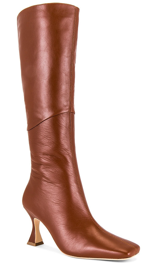 Tony Bianco Fantasy Heeled Boot in Metallic Copper