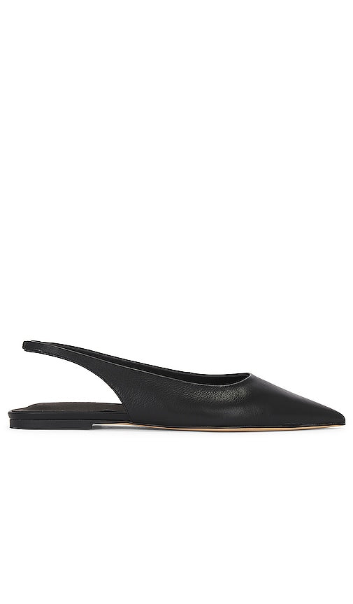 Tony Bianco Javier Flat in Black | Black Black Flats for Women