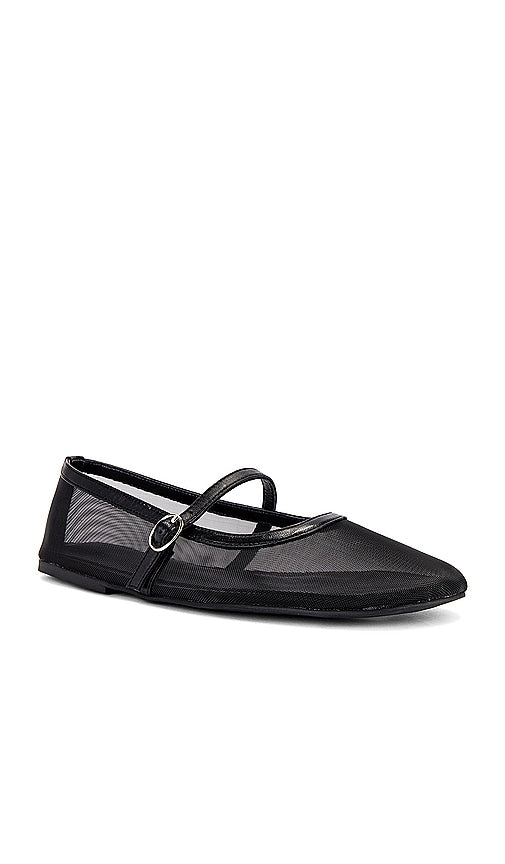 Tony Bianco Melany Flat in Black