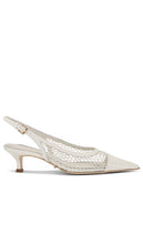 Tony Bianco Kendall Heel in Beige | Natural Sling Back Heels for Women