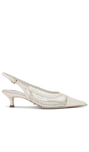 Tony Bianco Kendall Heel in Beige | Natural Sling Back Heels for Women