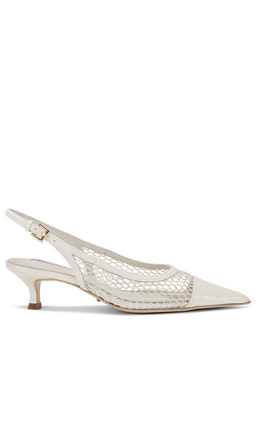 Tony Bianco Kendall Heel in Beige | Natural Sling Back Heels for Women