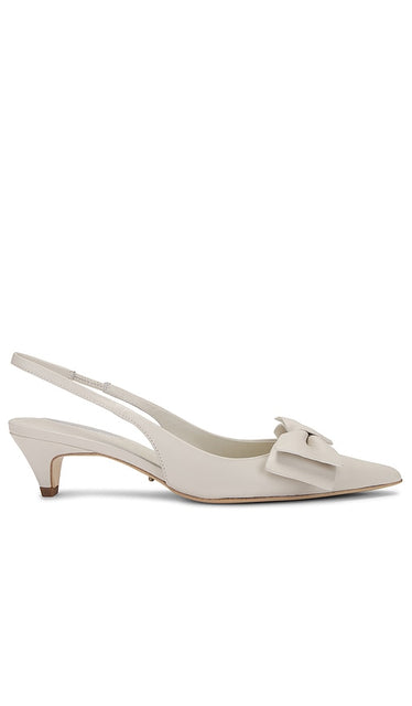 Tony Bianco Divine Heel in White | Dove Sling Back Heels for Women