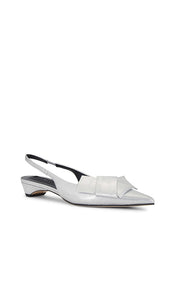 Tony Bianco Elijah Flat in Metallic Silver