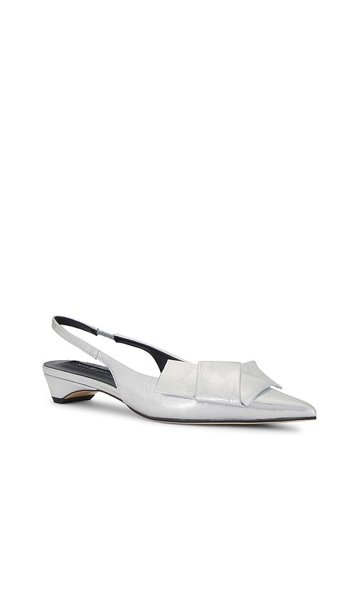 Tony Bianco Elijah Flat in Metallic Silver