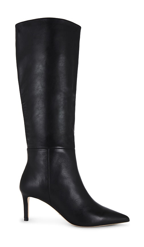 Tony Bianco Ghost Boot in Black | Black Venice Knee-High Boots for Women