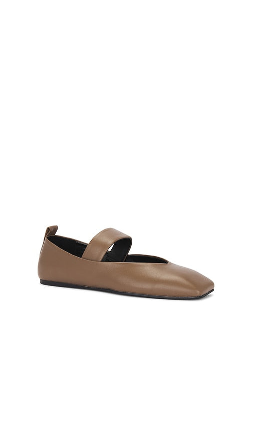 Tony Bianco Hawaii Ballet Flat in Brown