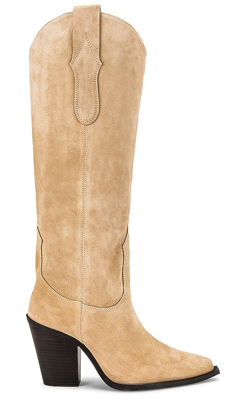 TORAL Ana Cowboy Boot in Tan - Botte de cowboy TORAL Ana en beige - TORAL 棕褐色 Ana 牛仔靴 - TORAL Ana Cowboystiefel in Hellbraun - TORAL Ana 카우보이 부츠(탠 브라운) - TORAL Ana Stivale da cowboy in marrone chiaro