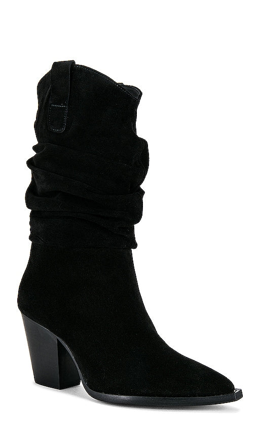 TORAL Slouch Boot in Black