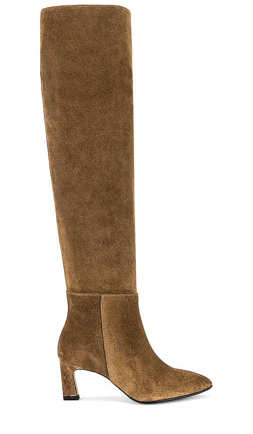 TORAL Twiggy Boot in Brown - Botte TORAL Twiggy en marron - TORAL Twiggy 棕色靴子 - TORAL Twiggy Stiefel in Braun - TORAL 트위기 부츠브라운 색상 - Stivale Twiggy TORAL in marrone