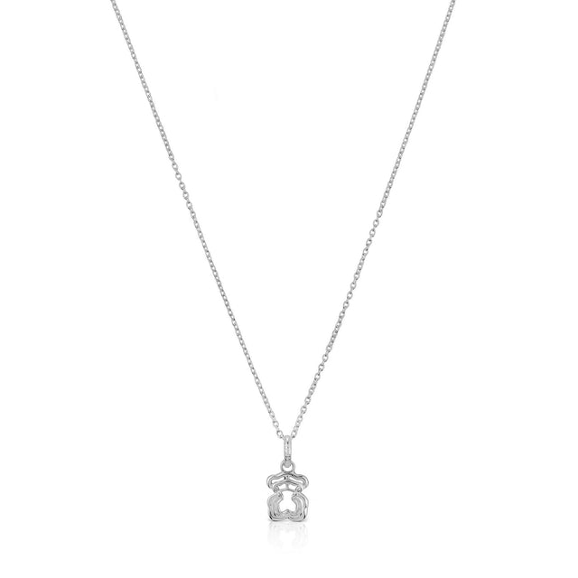 TOUS Bickie Triple Bear Sterling Silver Pendant Necklace