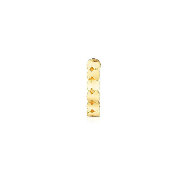 TOUS Straight Bears Gold-Plated Single Ear Cuff