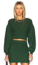 Tularosa Davina Sweater in Dark Green - Pull Tularosa Davina en vert foncé - Tularosa Davina 深绿色毛衣 - Tularosa Davina Pullover in Dunkelgrün - Tularosa Davina 스웨터 - Maglione Tularosa Davina in verde scuro