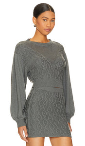 Tularosa Davina Sweater in Charcoal