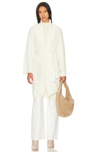 Tularosa Cable Knit Sweater Coat in Ivory