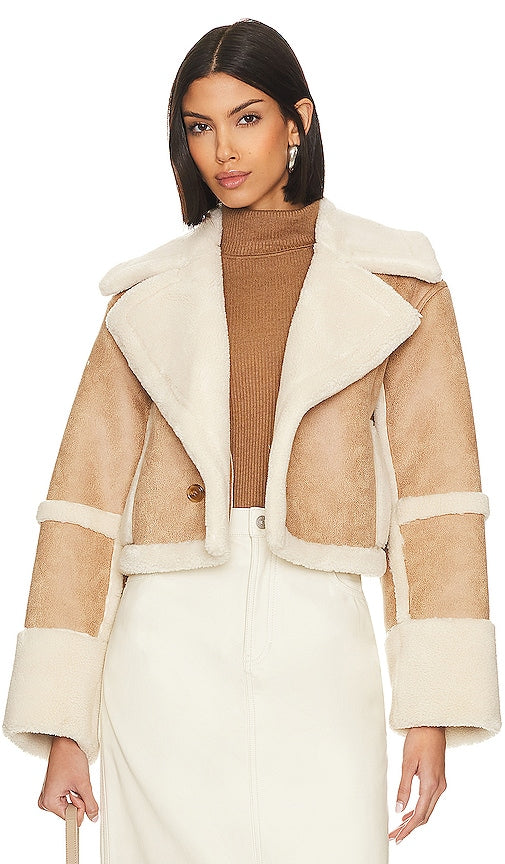 Tularosa Cindi Jacket in Brown - Veste Tularosa Cindi en marron - Tularosa Cindi 棕色夹克 - Tularosa Cindi Jacke in Braun - Tularosa CINDI 자켓 브라운색 - Giacca Tularosa Cindi in marrone