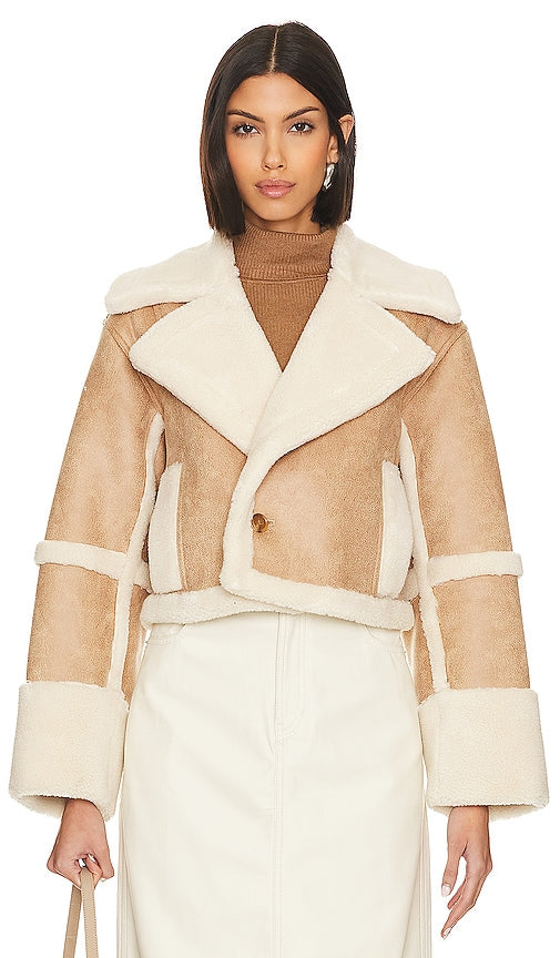 Tularosa Cindi Jacket in Brown
