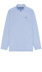 TravisMathew Upgraded Sweater in Blue - Pull amélioré TravisMathew en bleu - TravisMathew 升级版蓝色毛衣 - TravisMathew Upgraded Pullover in Blau - TravisMathew 업그레이드 스웨터블루 색상 - Maglione aggiornato di TravisMathew in blu