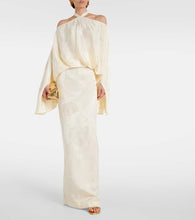 Taller Marmo Bridal Cyclades Callass jacquard gown
