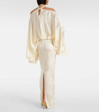 Taller Marmo Bridal Cyclades Callass jacquard gown