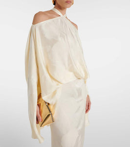 Taller Marmo Bridal Cyclades Callass jacquard gown